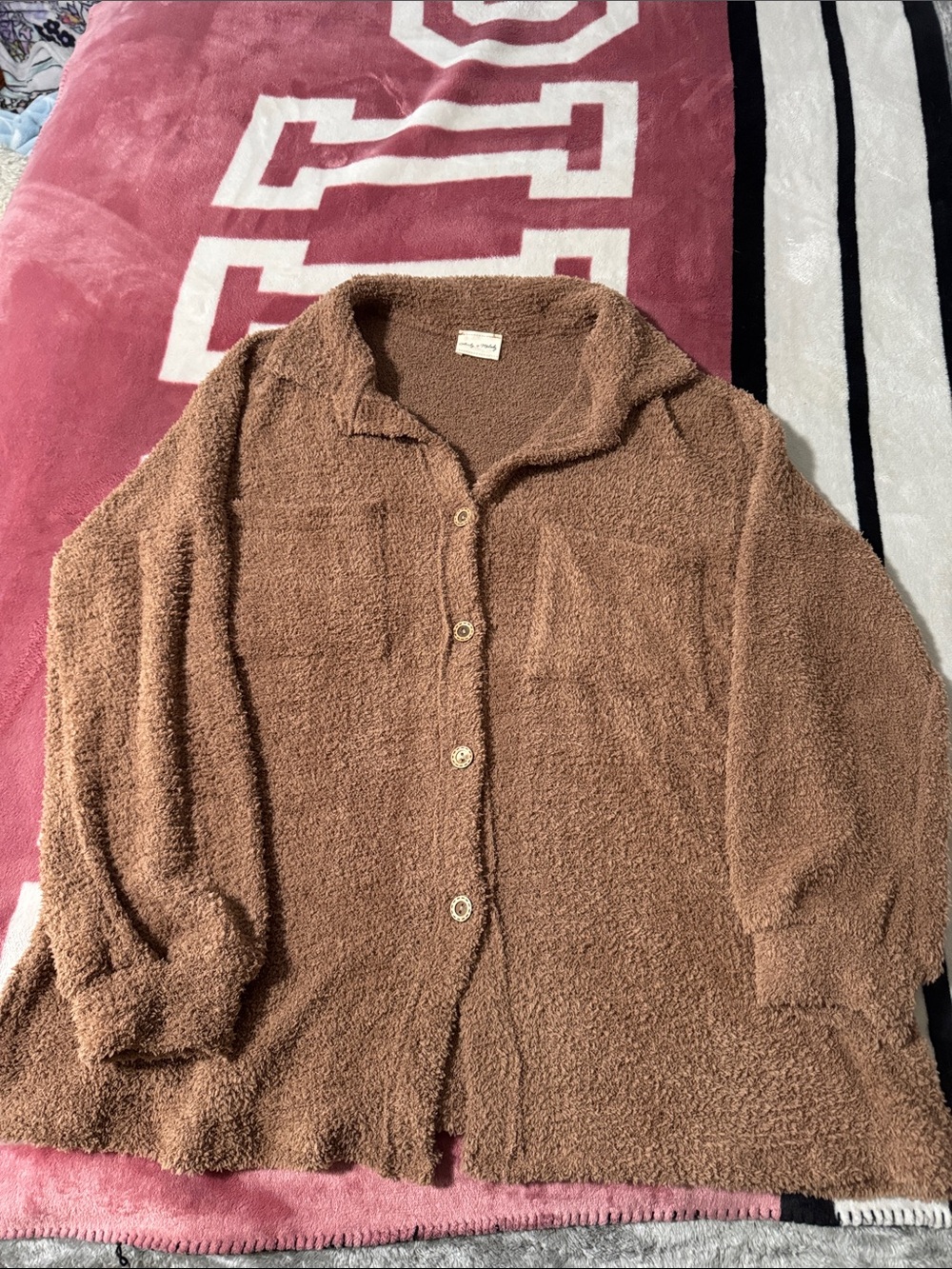 Surf Shop Teddy Bear Flannel